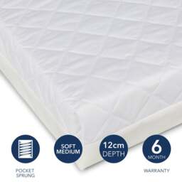 Ickle Bubba Premium Sprung Cot Mattress - thumbnail 1