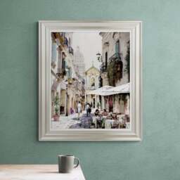 Summer Street I by Richard Macneil Framed Print - thumbnail 1