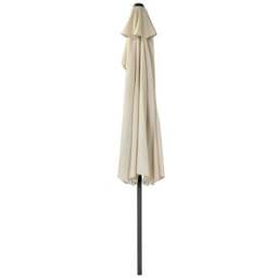 Charles Bentley 2.7m Half Balcony Parasol With Crank - thumbnail 2