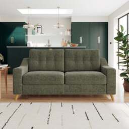 Baxter II Chenille Soft Texture 3 Seater Sofa - thumbnail 1