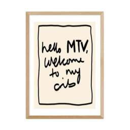 East End Prints Hello MTV Print - thumbnail 2