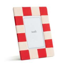 Striped Ceramic Photo Frame - thumbnail 2
