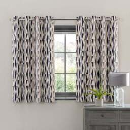 Elements Triangles Eyelet Curtains - thumbnail 5