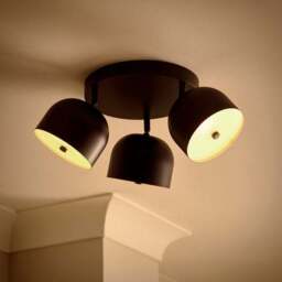 Keko 3 Light Adjustable Flush Spotlight - thumbnail 2