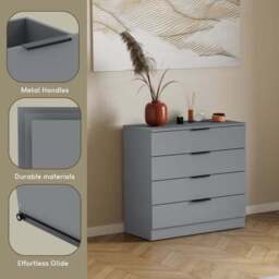 Hayes 4 Drawer Chest - thumbnail 3