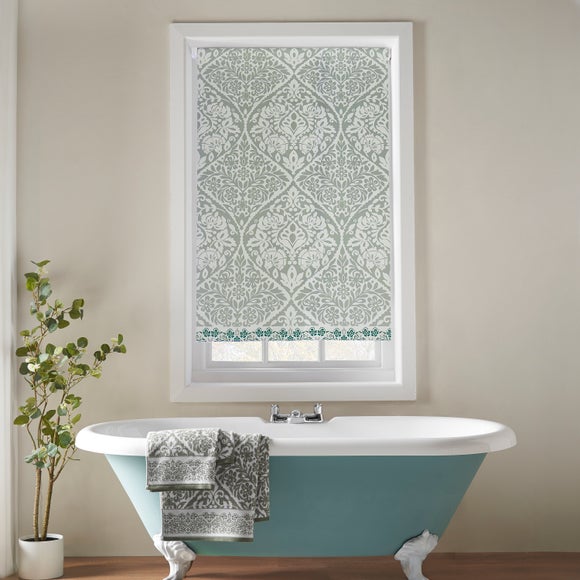 Amalfa Tile Moisture Resistant Blackout Roller Blind - image 1