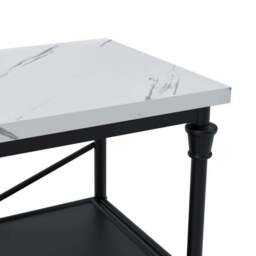 LPD Fairmont Marble Effect Console Table - thumbnail 5