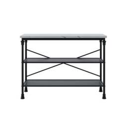 LPD Fairmont Marble Effect Console Table - thumbnail 2