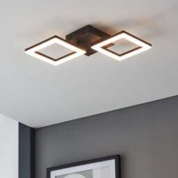 EGLO Paranday-Z Diamonds Small Flush Ceiling Light - thumbnail 1