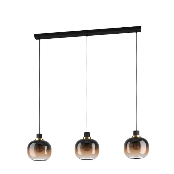 EGLO Oilella 3 Light Diner Ceiling Light - image 1