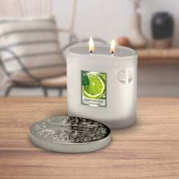 Heart and Home Ellipse Lime Splash Multi Wick Candle - thumbnail 1