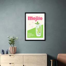 East End Prints Mojito Cocktail Print by Luxe Poster Co - thumbnail 1