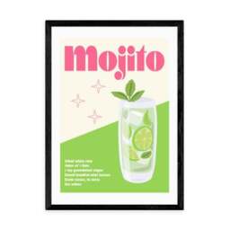 East End Prints Mojito Cocktail Print by Luxe Poster Co - thumbnail 2