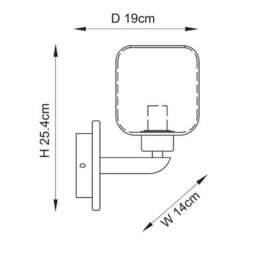 Vogue Tamara Wall Light - thumbnail 6