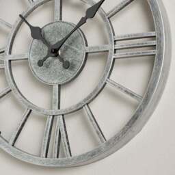 Skeleton Industrial Indoor Outdoor Wall Clock - thumbnail 2