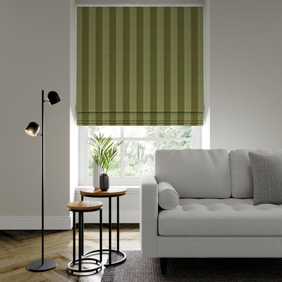 Saluzzo Stripe Made to Measure Roman Blind - image 1