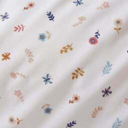 Folk Floral 100% Cotton Duvet Cover & Pillowcase Set - thumbnail 6