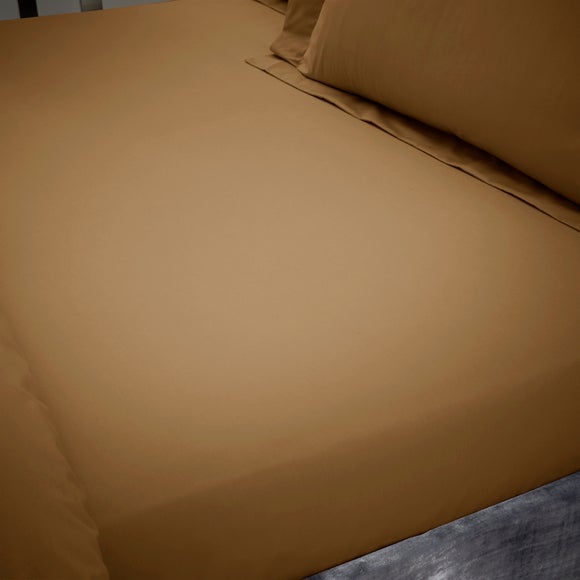 Hotel 230 Thread Count Percale 100% Cotton Fitted Sheet