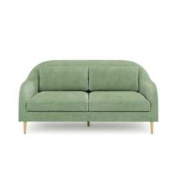 Jessie Velvet Compact 3 Seater Sofa - thumbnail 6