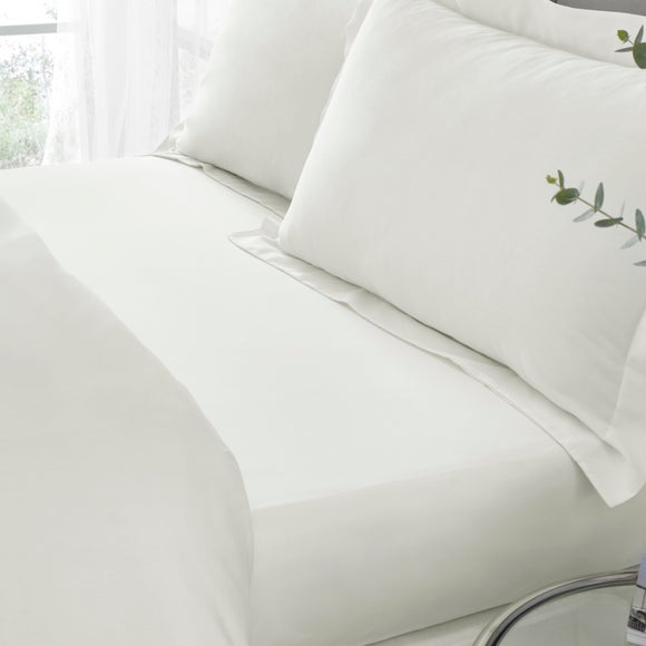 Hotel 230 Thread Count 100% Cotton Sateen Fitted Sheet - image 1