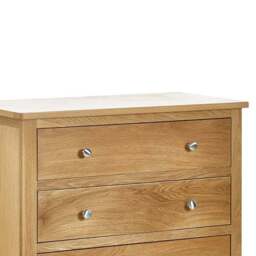 Jenkins 4 Drawer Chest, Oak - thumbnail 3