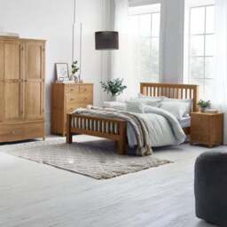 Jenkins 4 Drawer Chest, Oak - thumbnail 4