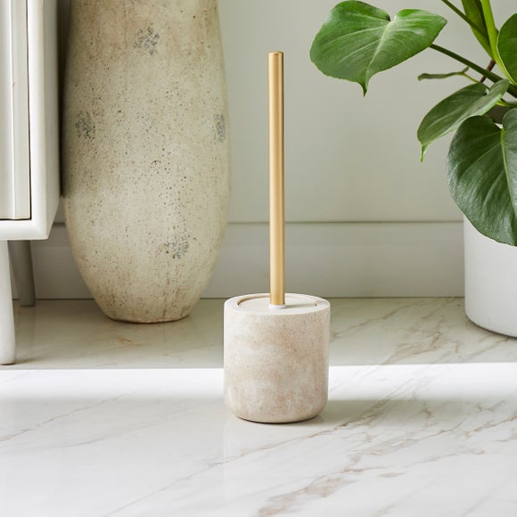 Marble Resin Toilet Brush - image 1