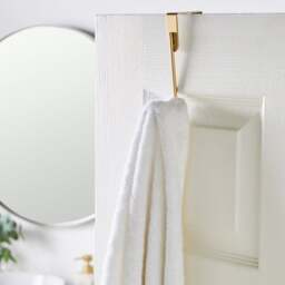 Marble Single Overdoor Towel Hook - thumbnail 1