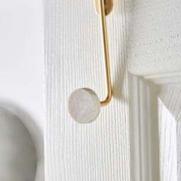 Marble Single Overdoor Towel Hook - thumbnail 2