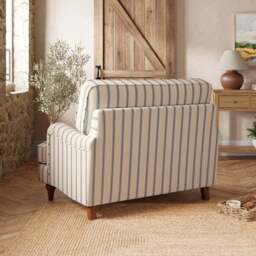 Beatrice II Folkstone Stripe Snuggle Chair - thumbnail 2
