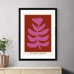 East End Prints Plantes d'Hiver Rust by Ani Vidotto - thumbnail 1