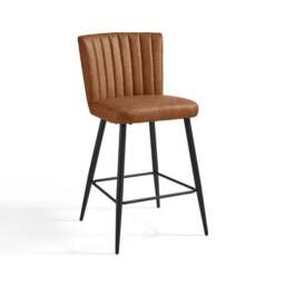 Taylor Counter Height Bar Stool, Faux Leather - thumbnail 5
