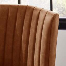 Taylor Counter Height Bar Stool, Faux Leather - thumbnail 3