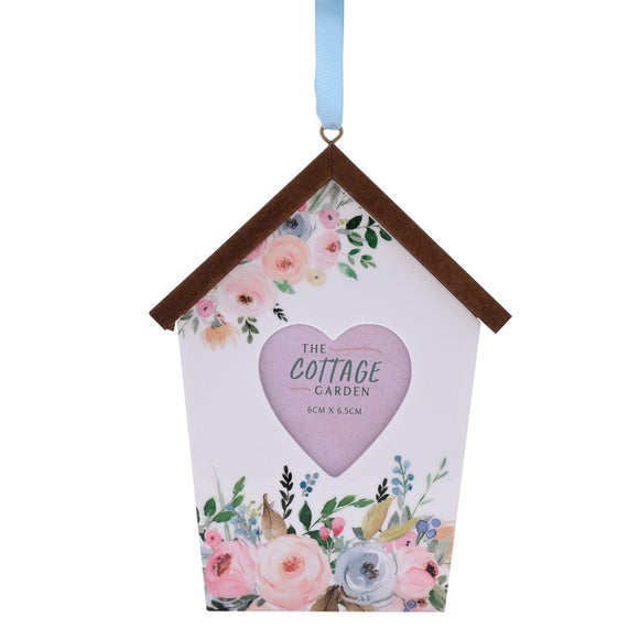 The Cottage Garden Birdhouse Hanging Photo Frame - image 1
