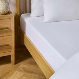 Simply Brushed Cotton 28cm Fitted Sheet