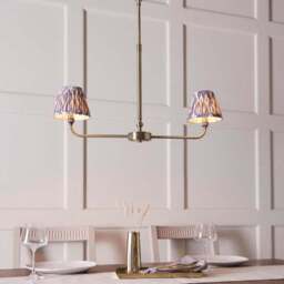Vogue Leila 2 Light Adjustable Linear Ceiling Light - thumbnail 2