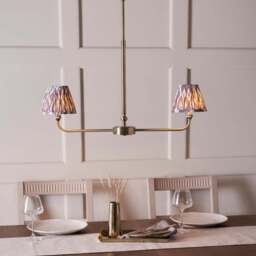 Vogue Leila 2 Light Adjustable Linear Ceiling Light - thumbnail 1