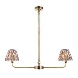 Vogue Leila 2 Light Adjustable Linear Ceiling Light - thumbnail 5