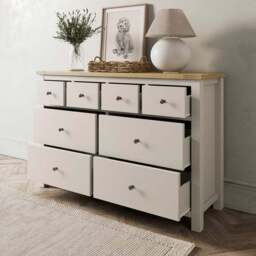 Olney Wide 8 Drawer Chest - thumbnail 2