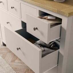Olney Wide 8 Drawer Chest - thumbnail 3