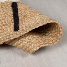 Jute Lion Round Rug - thumbnail 5