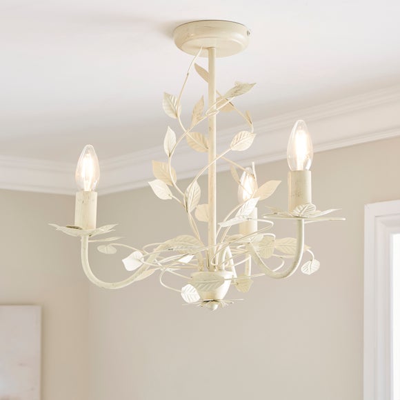 Chantelle Floral 3 Light Chandelier - image 1