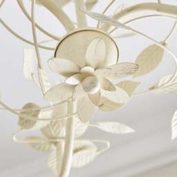 Chantelle Floral 3 Light Chandelier - thumbnail 3