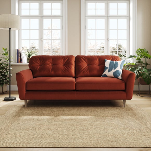 Sven Opulent Velvet 4 Seater Sofa - image 1
