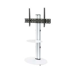 "Eno Pedestal TV Stand with Shelf for TVs up to 55""" - thumbnail 2