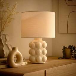 Bobble Retro Ceramic Table Lamp - thumbnail 2