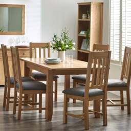 Mallory 4-6 Seater Extendable Dining Table - thumbnail 1