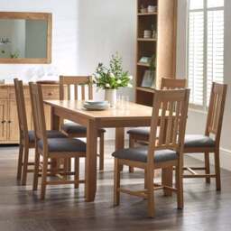 Mallory 4-6 Seater Extendable Dining Table - thumbnail 6