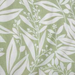 Catherine Lansfield Sorrel Leaves Reversible Duvet Cover & Pillowcase Set - thumbnail 5