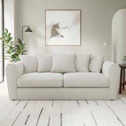 Blake Soft Texture Chenille 3 Seater Sofa - thumbnail 1